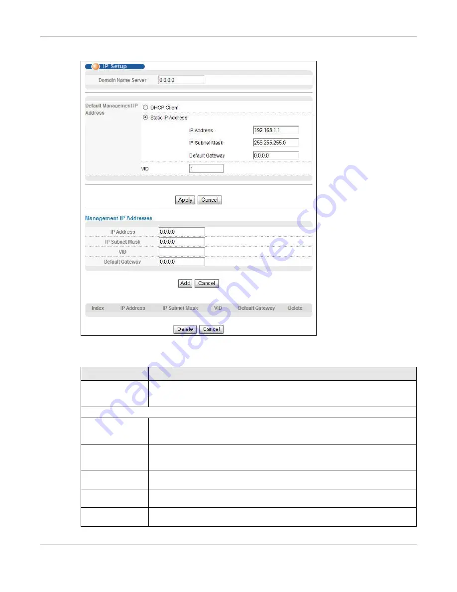 ZyXEL Communications MGS3520 Series Скачать руководство пользователя страница 84