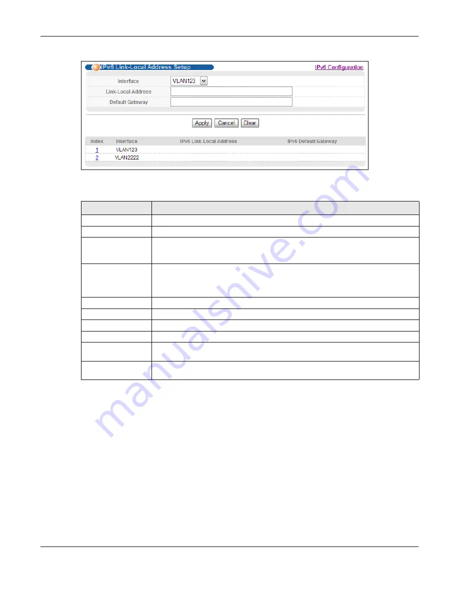 ZyXEL Communications MGS3520 Series User Manual Download Page 94