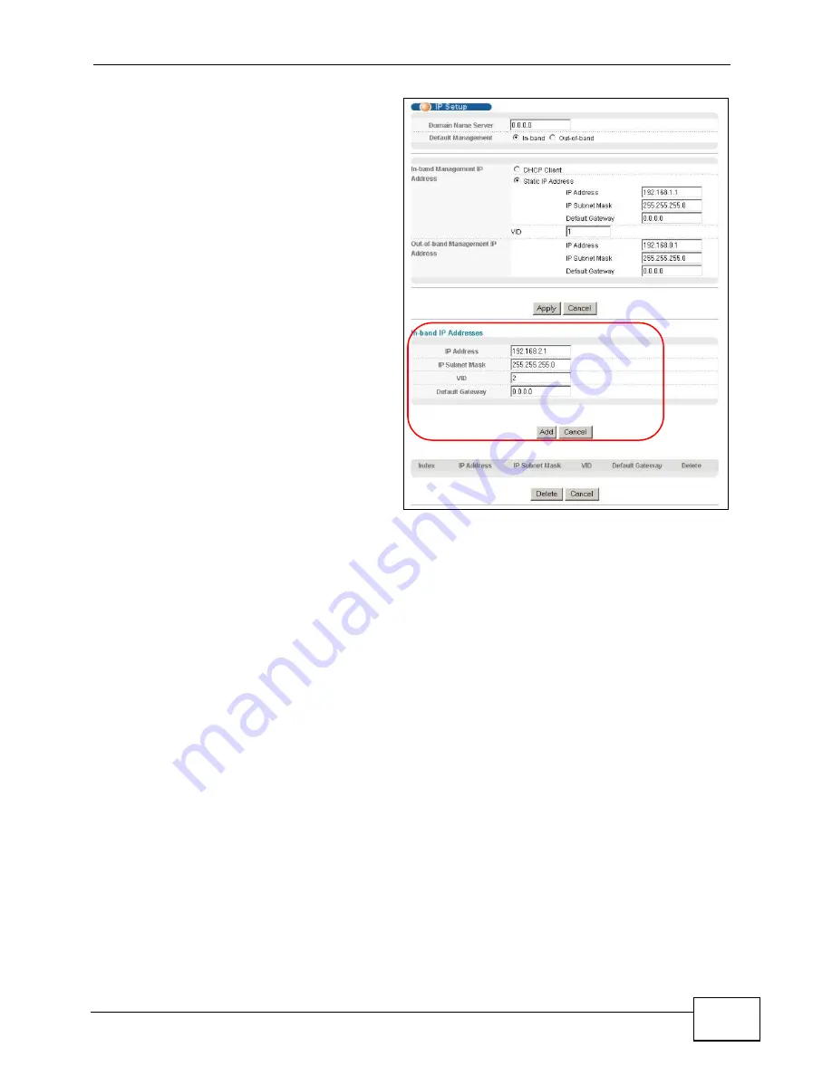 ZyXEL Communications MGS3700-12C Скачать руководство пользователя страница 61