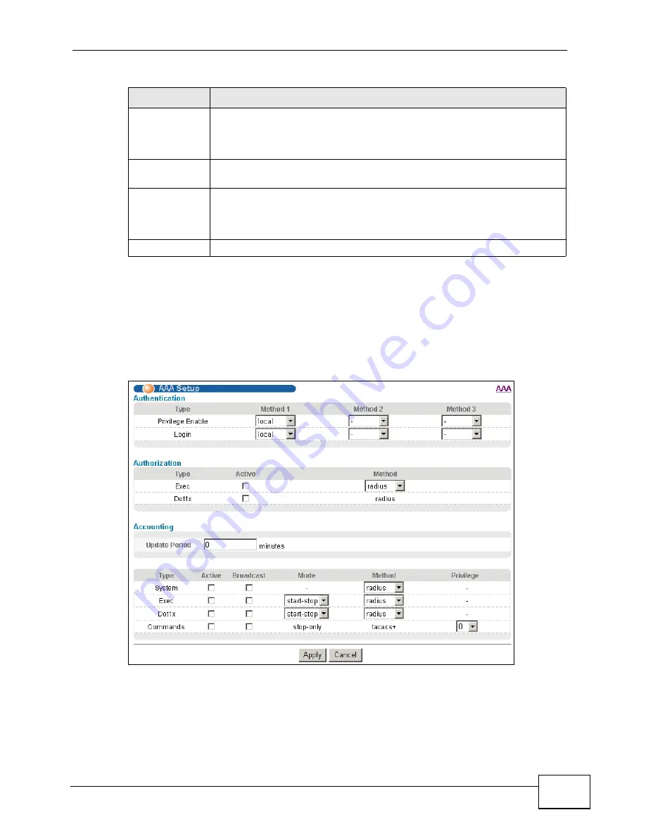 ZyXEL Communications MGS3700-12C Скачать руководство пользователя страница 261