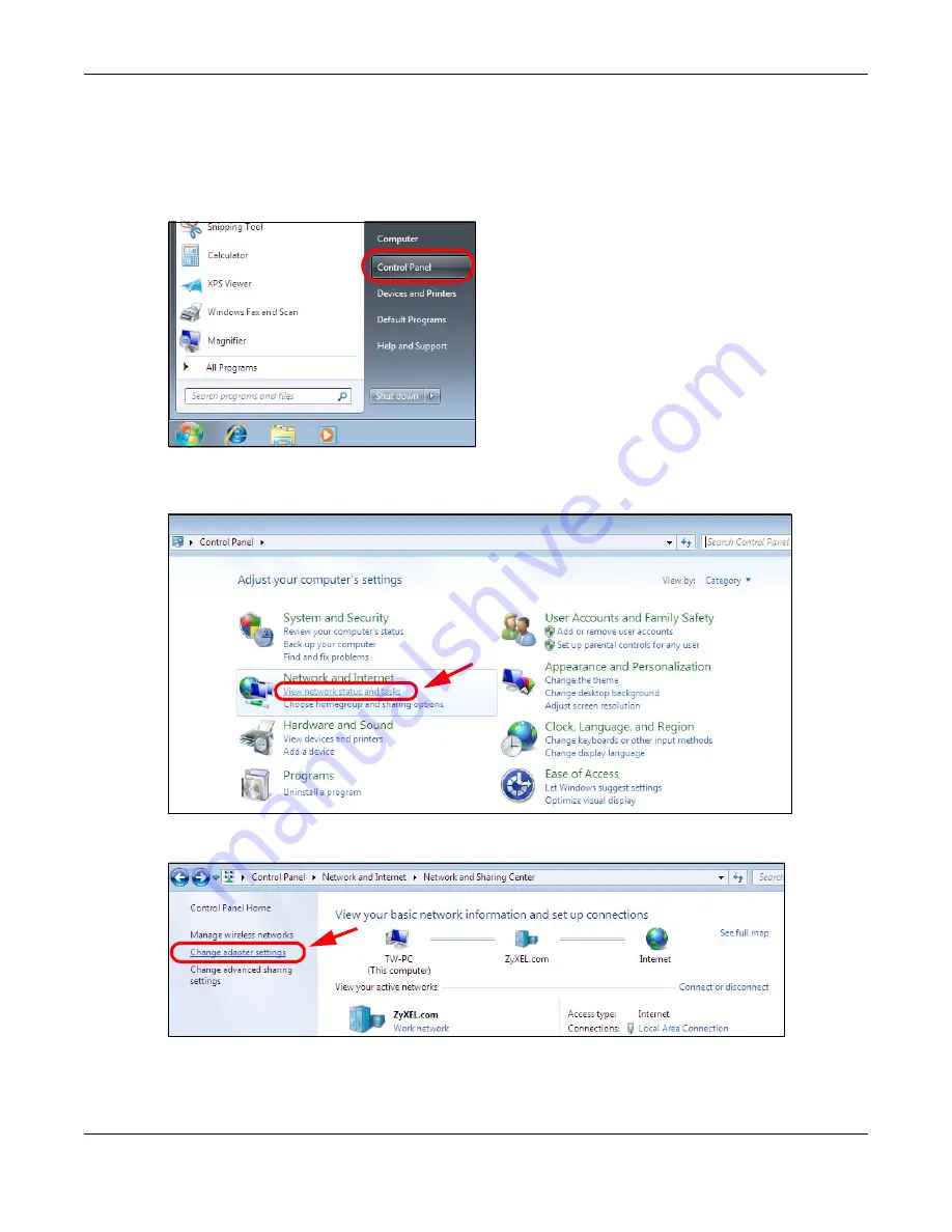 ZyXEL Communications NBG-418N v2 User Manual Download Page 175