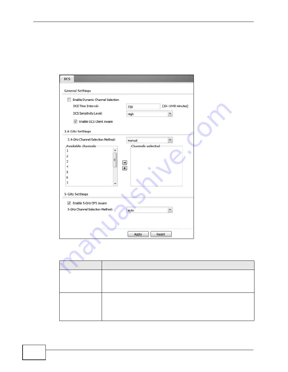 ZyXEL Communications NWA-3160 User Manual Download Page 122