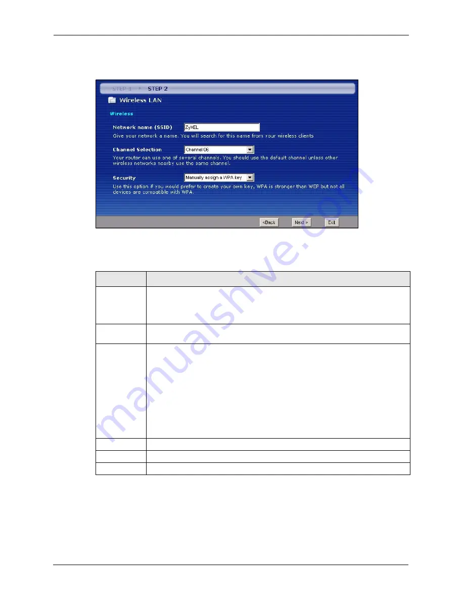 ZyXEL Communications P-2608HWL-D1 User Manual Download Page 62