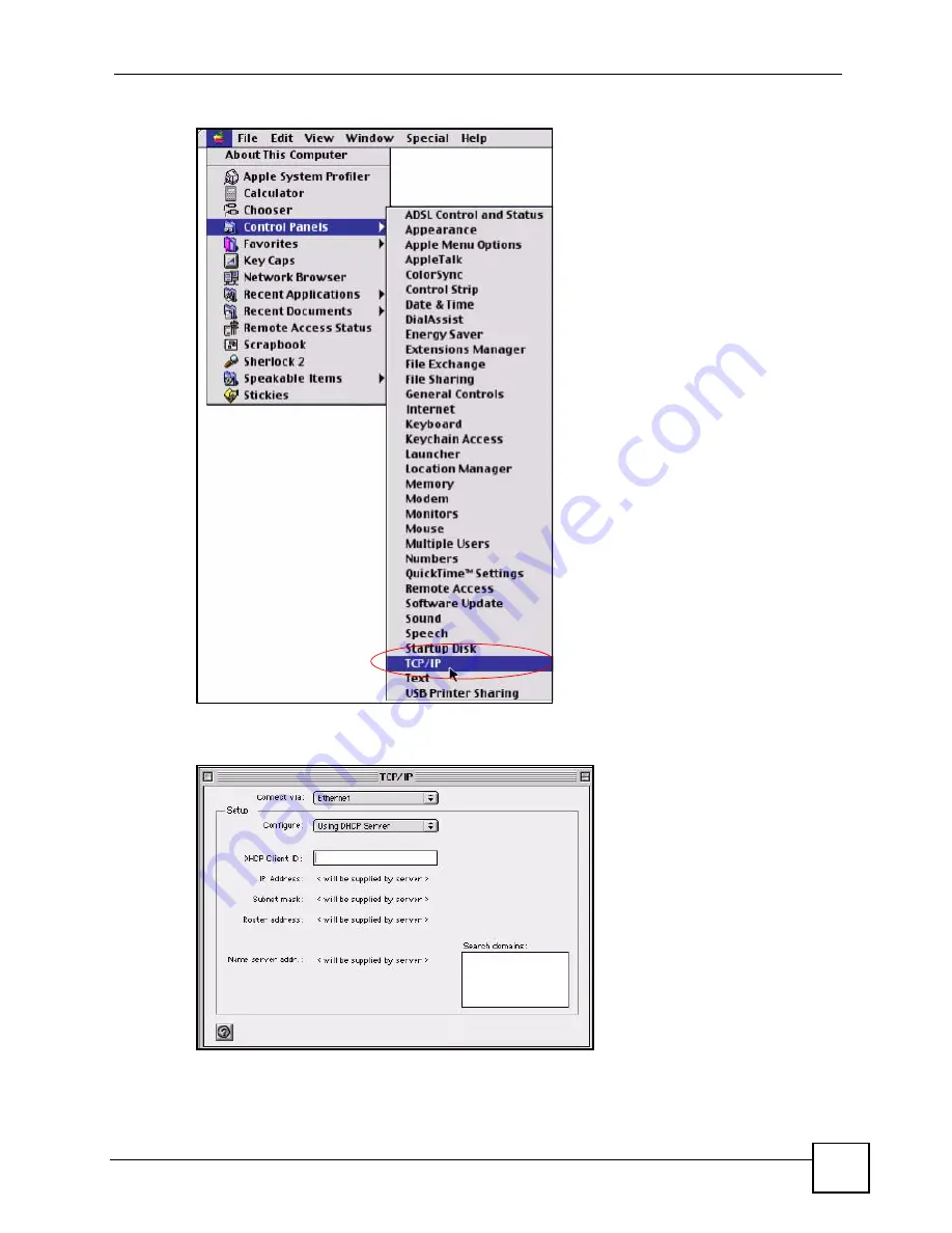 ZyXEL Communications STB-1001S2 User Manual Download Page 55