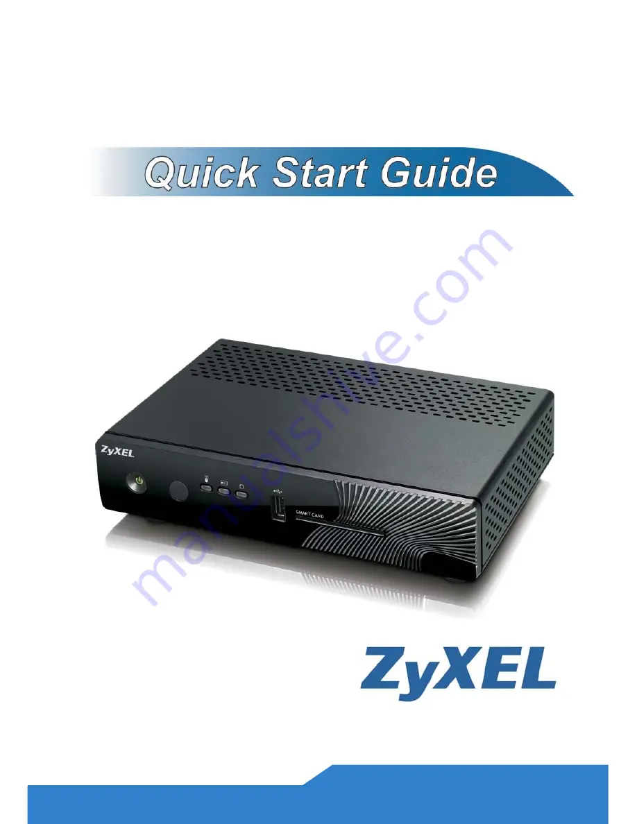 ZyXEL Communications STB-2105 Quick Start Manual Download Page 1