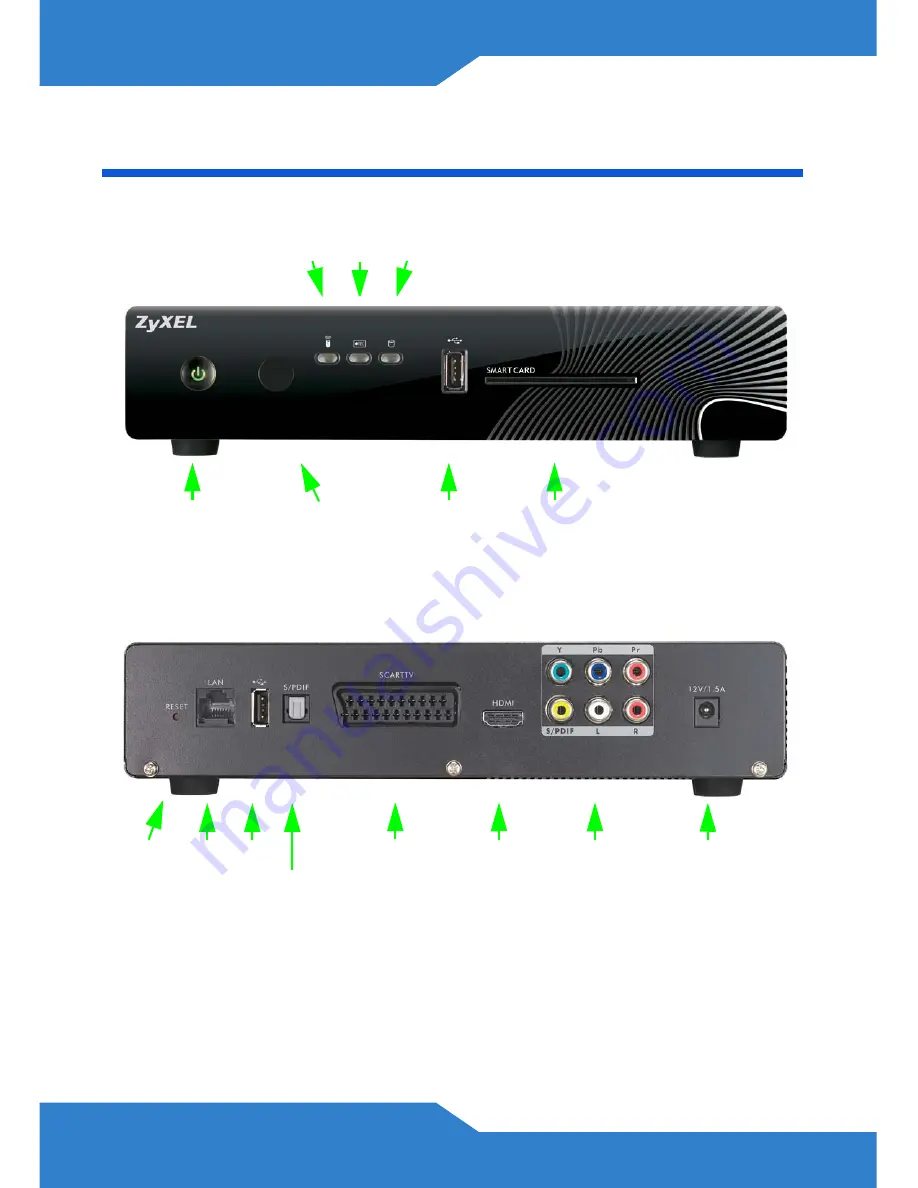 ZyXEL Communications STB-2105 Quick Start Manual Download Page 2