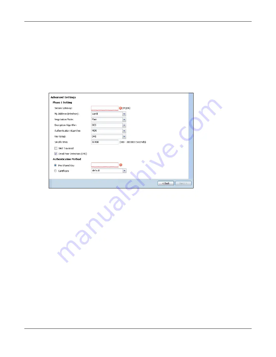 ZyXEL Communications UAG2100 User Manual Download Page 75