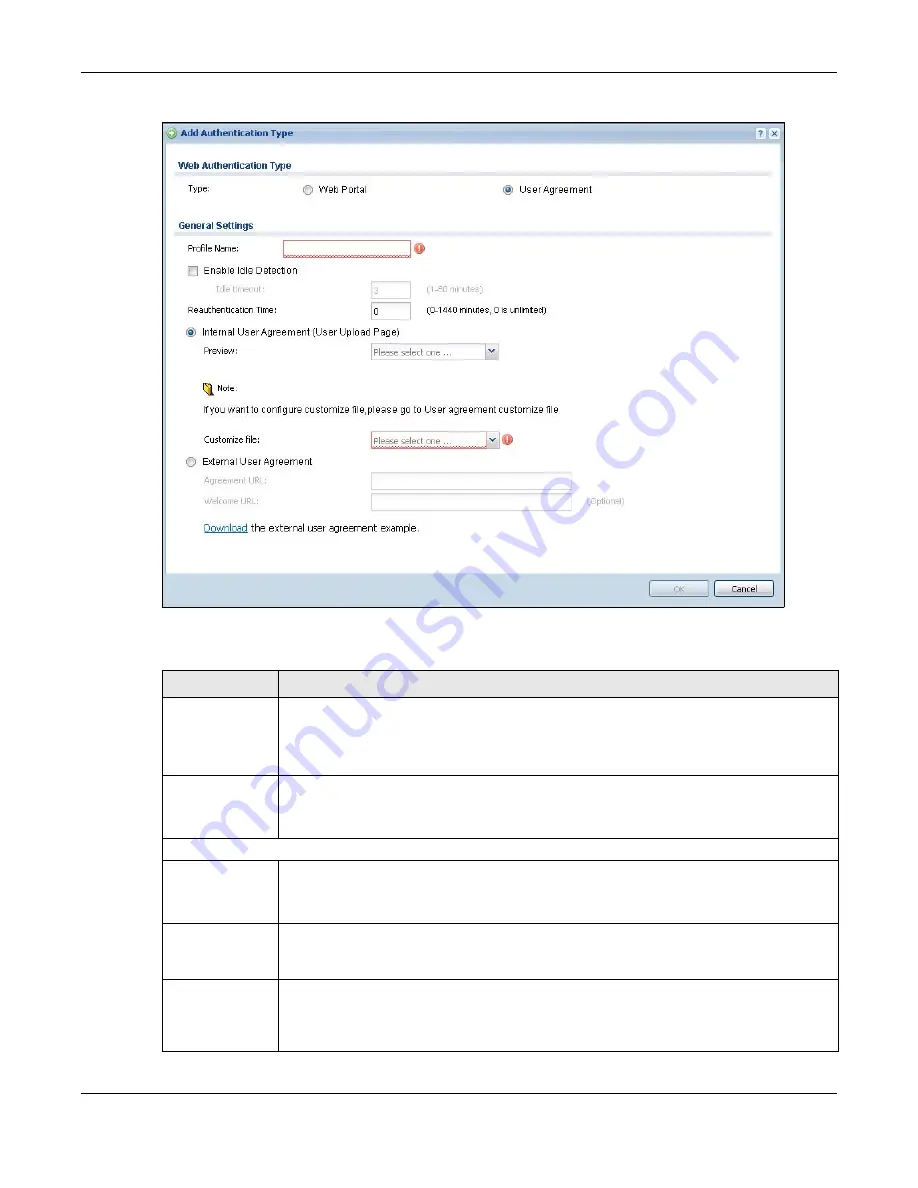 ZyXEL Communications UAG2100 User Manual Download Page 274