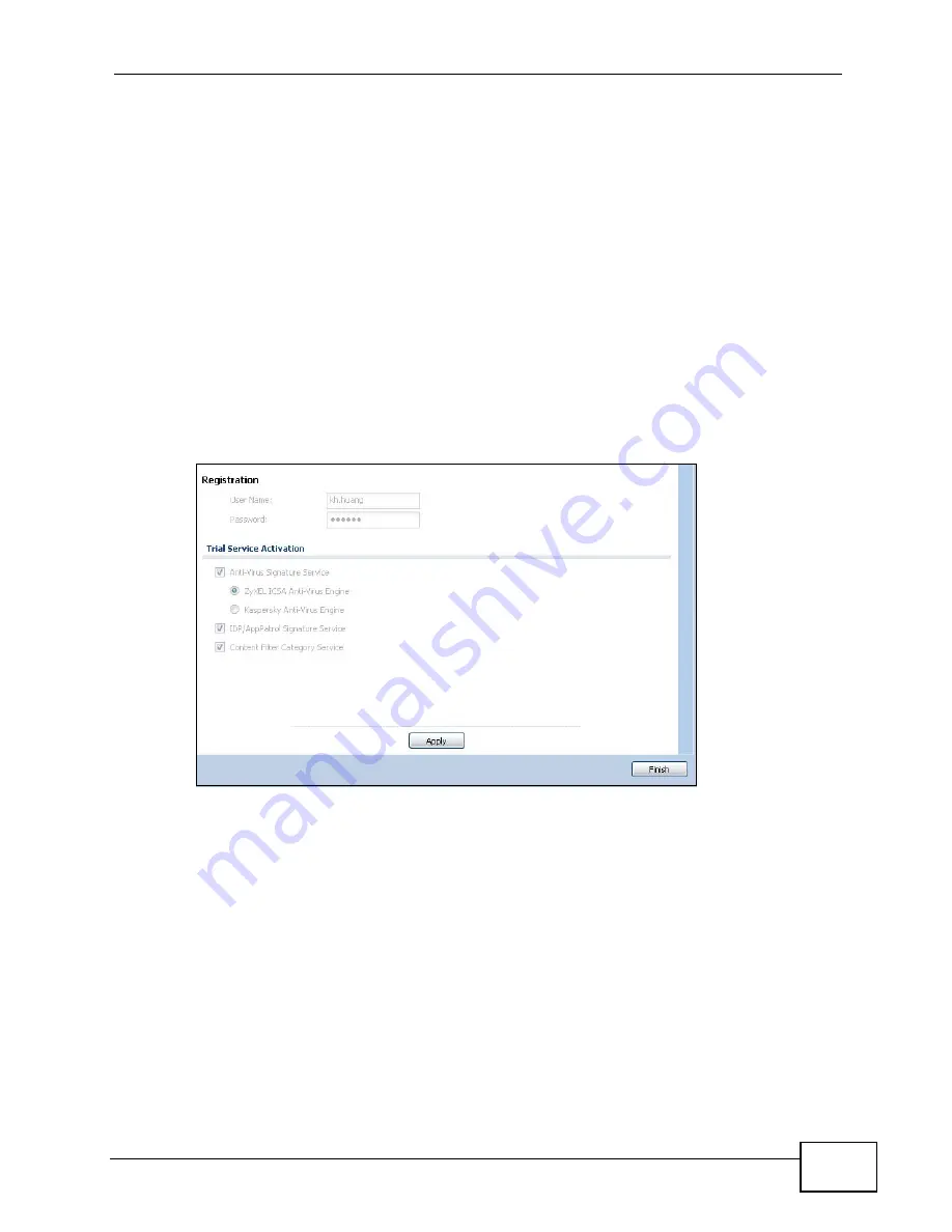 ZyXEL Communications USG-300 - V2.20 ED 2 Manual Download Page 73