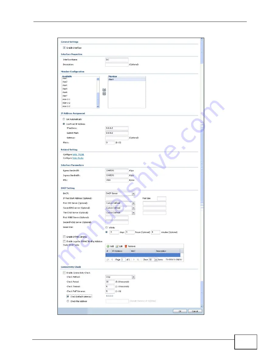 ZyXEL Communications USG-300 - V2.20 ED 2 Manual Download Page 355