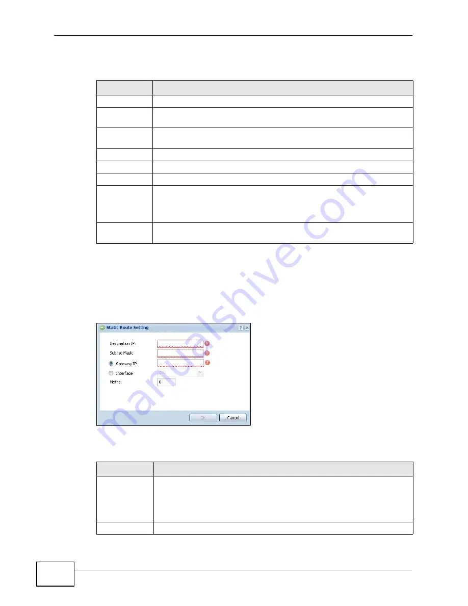 ZyXEL Communications USG-300 - V2.20 ED 2 Manual Download Page 390