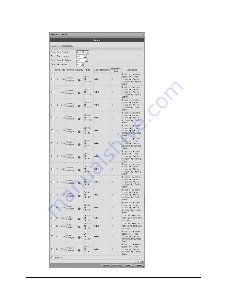 ZyXEL Communications VANTAGE CNM 2.0 - User Manual Download Page 239