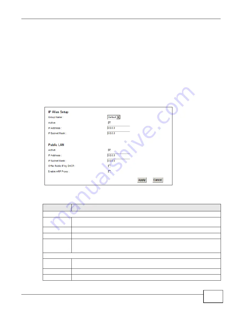 ZyXEL Communications VMG1312-B Series User Manual Download Page 155