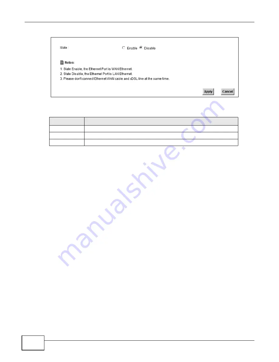 ZyXEL Communications VMG1312-B10C User Manual Download Page 58