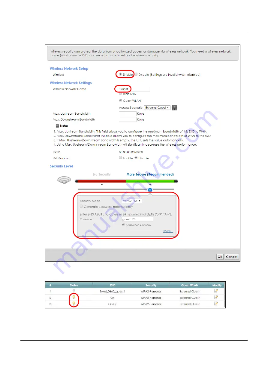 ZyXEL Communications VMG3925-B10C User Manual Download Page 52