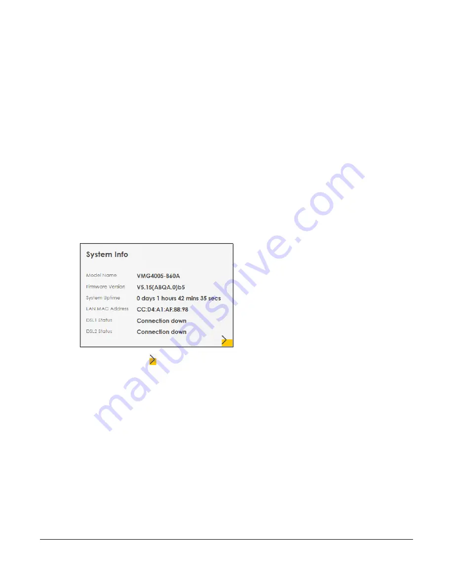 ZyXEL Communications VMG4005-B50A User Manual Download Page 23