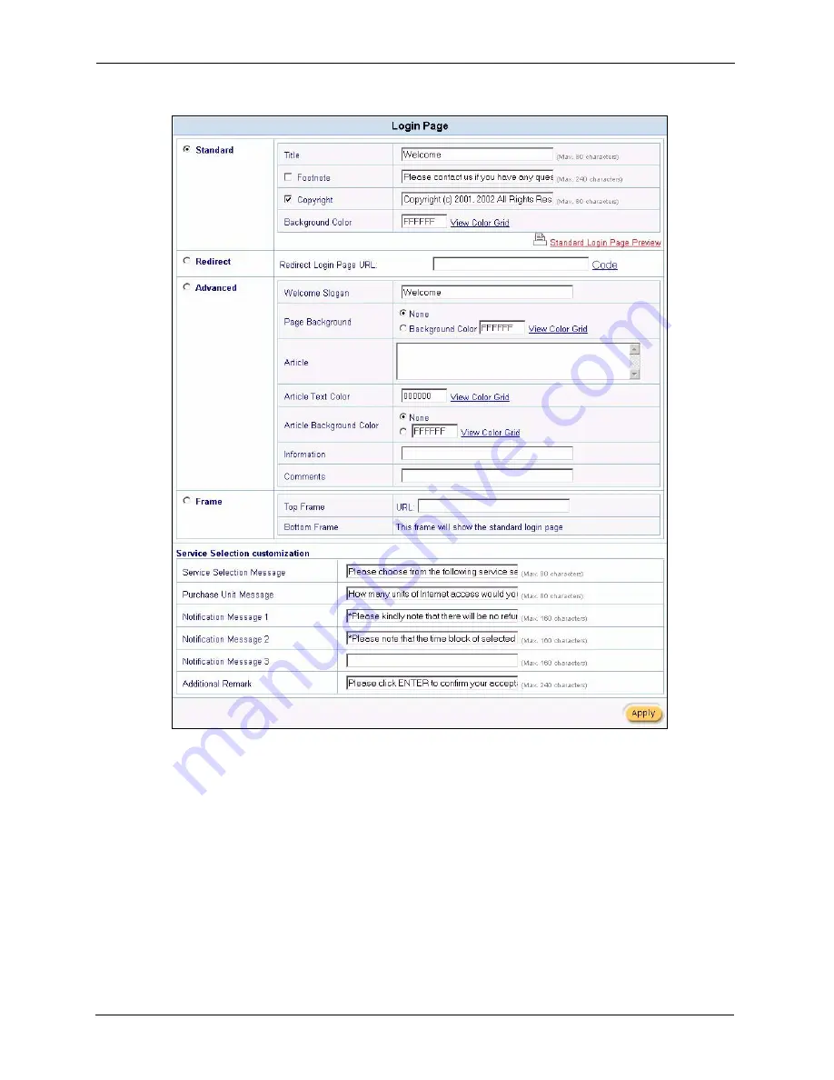 ZyXEL Communications VSG-1200 V2 Скачать руководство пользователя страница 121