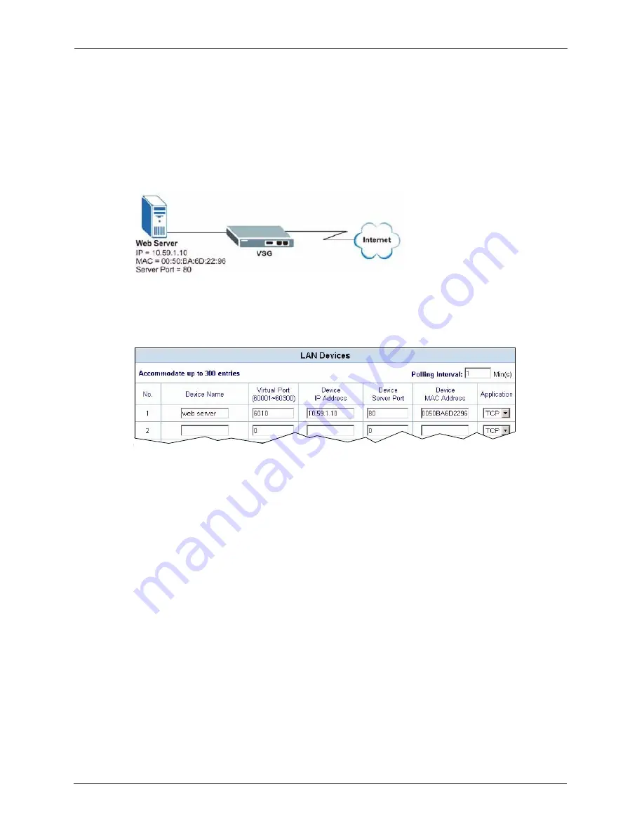 ZyXEL Communications VSG-1200 V2 Скачать руководство пользователя страница 163