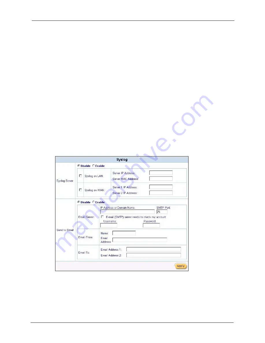 ZyXEL Communications VSG-1200 V2 User Manual Download Page 170