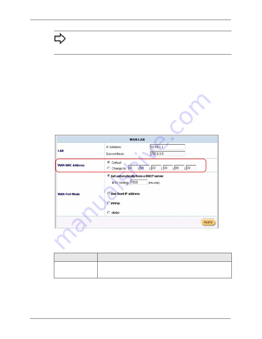 ZyXEL Communications VSG-1200 User Manual Download Page 56