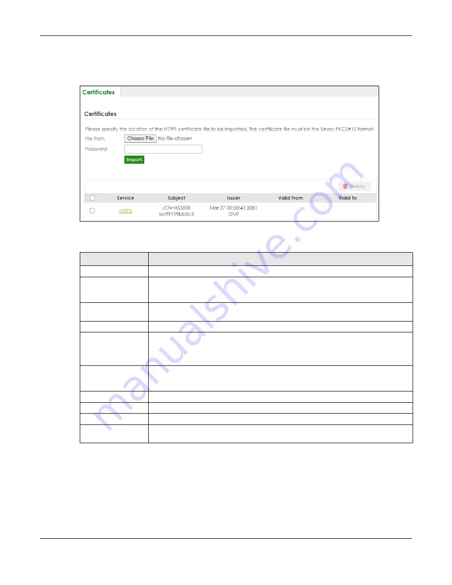 ZyXEL Communications XGS2220 Series User Manual Download Page 534